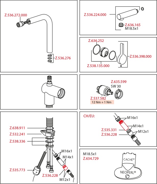 Produktbild KWC Livello A 225