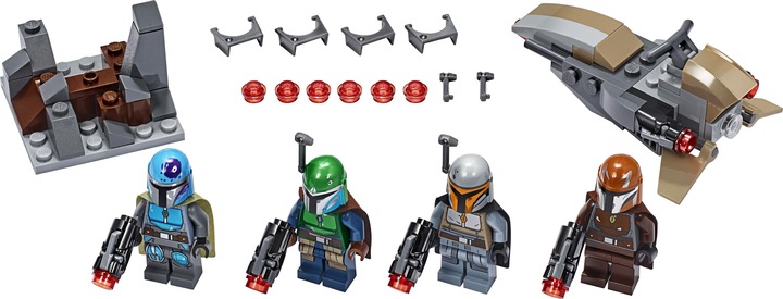 Actual product image LEGO Mandalorian Battle Pack (75267, LEGO Star Wars)