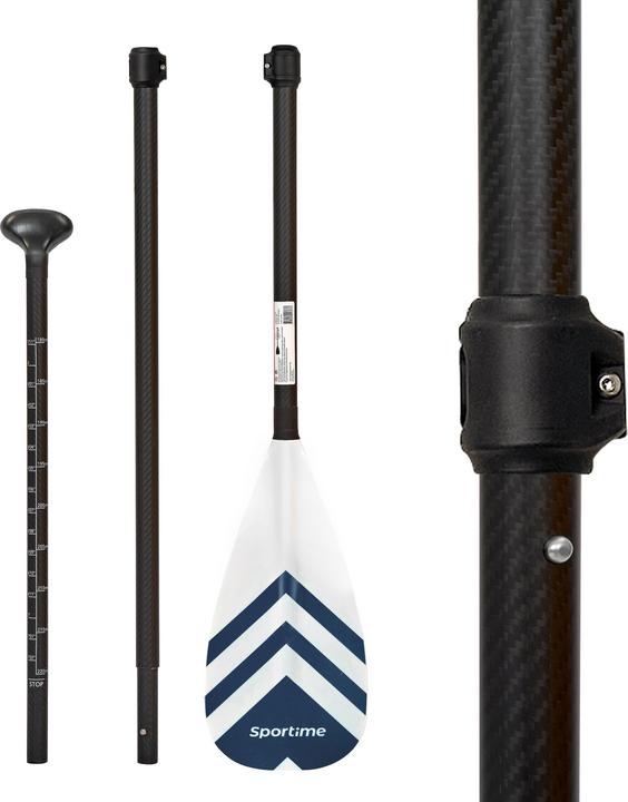 Produktbild Sportime SUP Carbon Fiberglas Paddel (97 cm, 3-piece)
