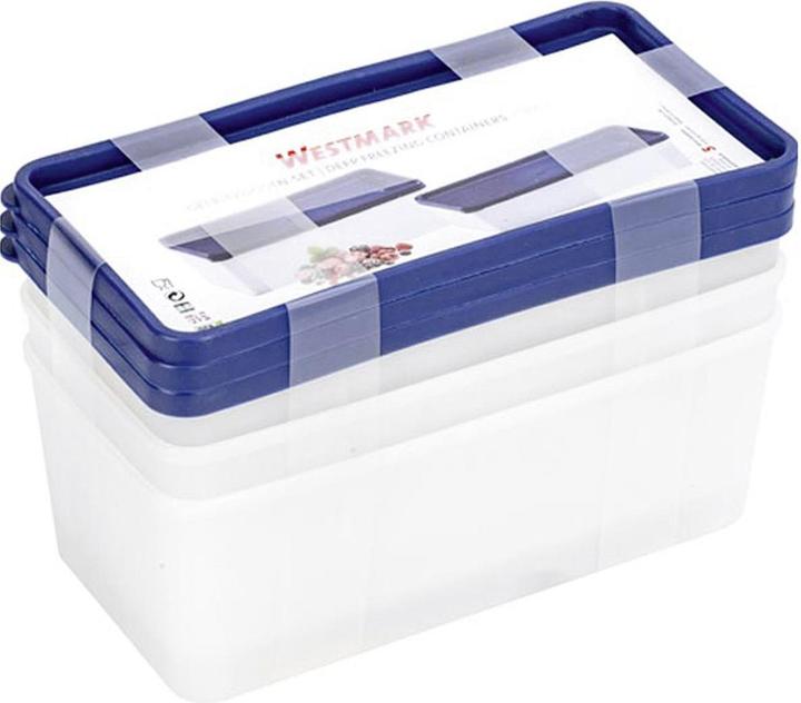 Produktbild Westmark Gefrierdosen 'Trio', 3er Pack (1.50 l)