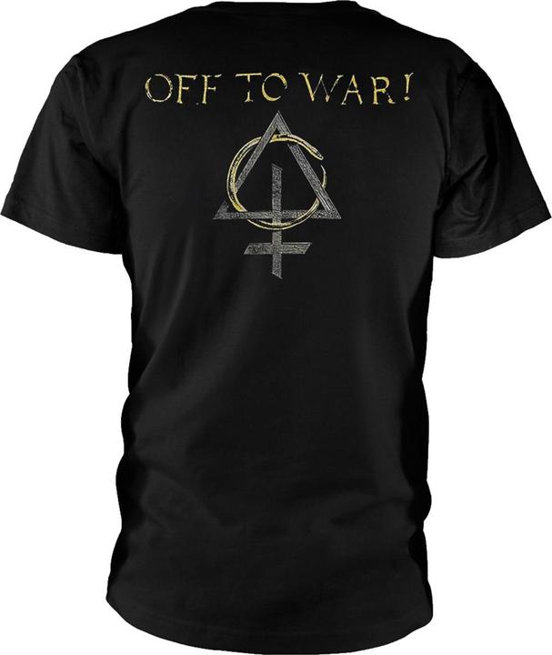 Actual product image Behemoth Unisex Adult Off To War! Back Print T-Shirt (L)