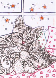 Actual product image Ravensburger Sleepy Kitties