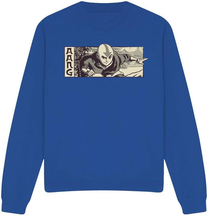 Immagine prodotto Avatar: The Last Airbender Felpa Aang Illustrato Adulto Unisex (XXL)