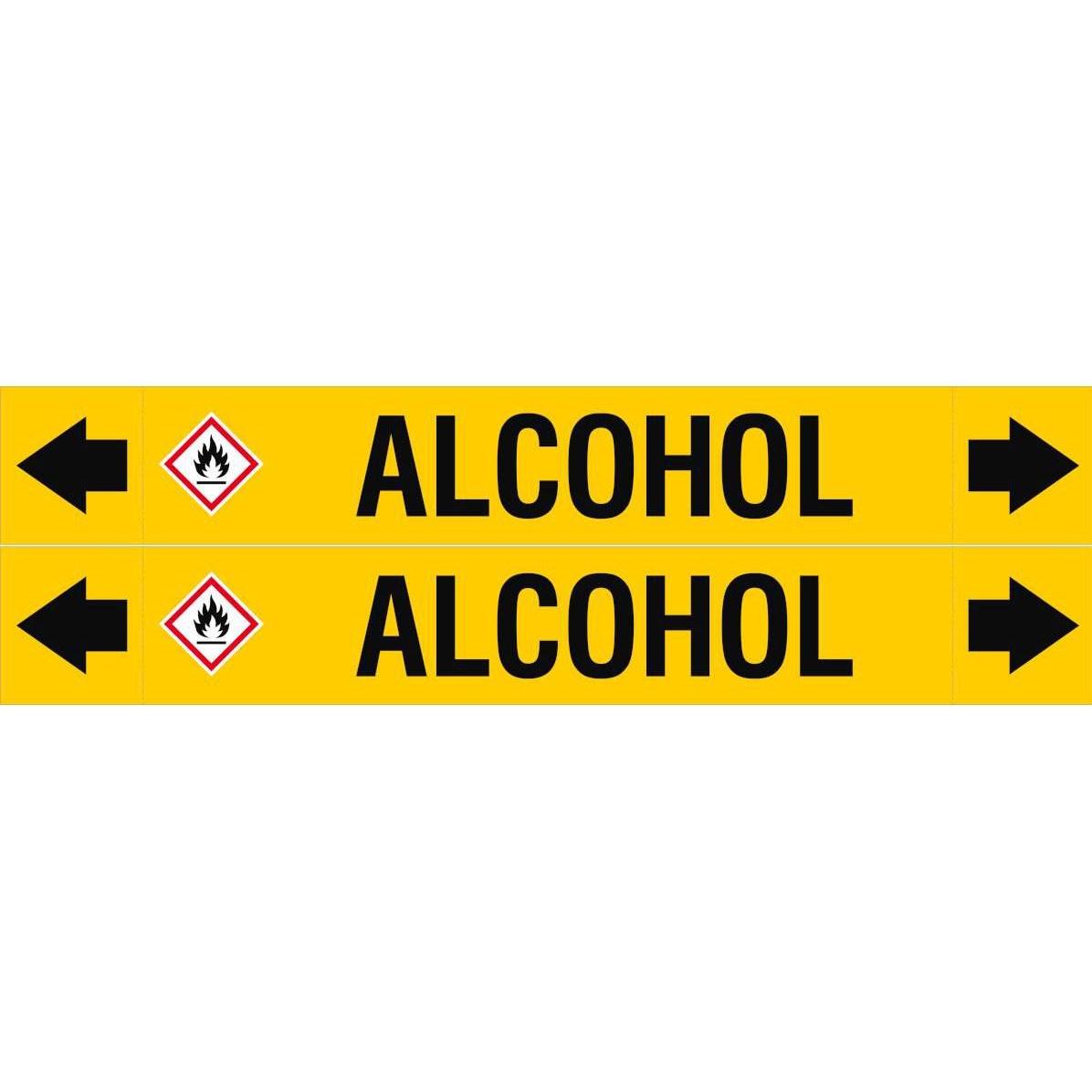 Brady ASME - Rohrmarkierer - Alcohol (ASMEPM-50X345MM-ALCOHOL)