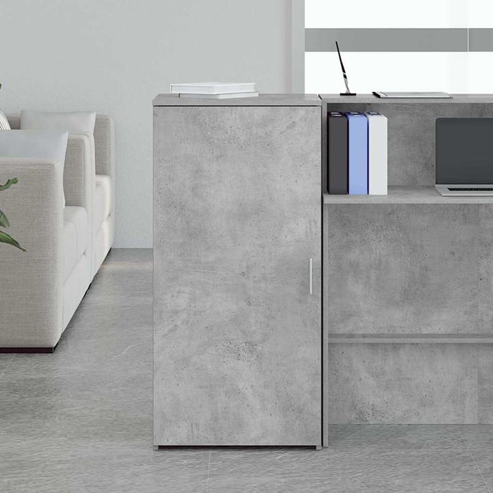 Produktbild VidaXL Lagerschrank Betongrau 50x45x103,5 cm Holzwerkstoff Schrank