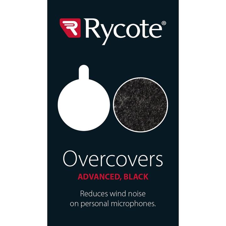 Image du produit Rycote Overcovers Adv, Black (Pack)