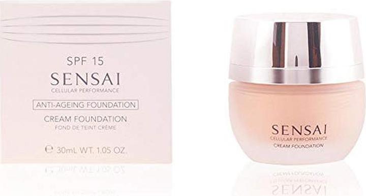 Actual product image Sensai Cellular Performance Cream Foundation SPF 15 (CF24 Amber Beige)