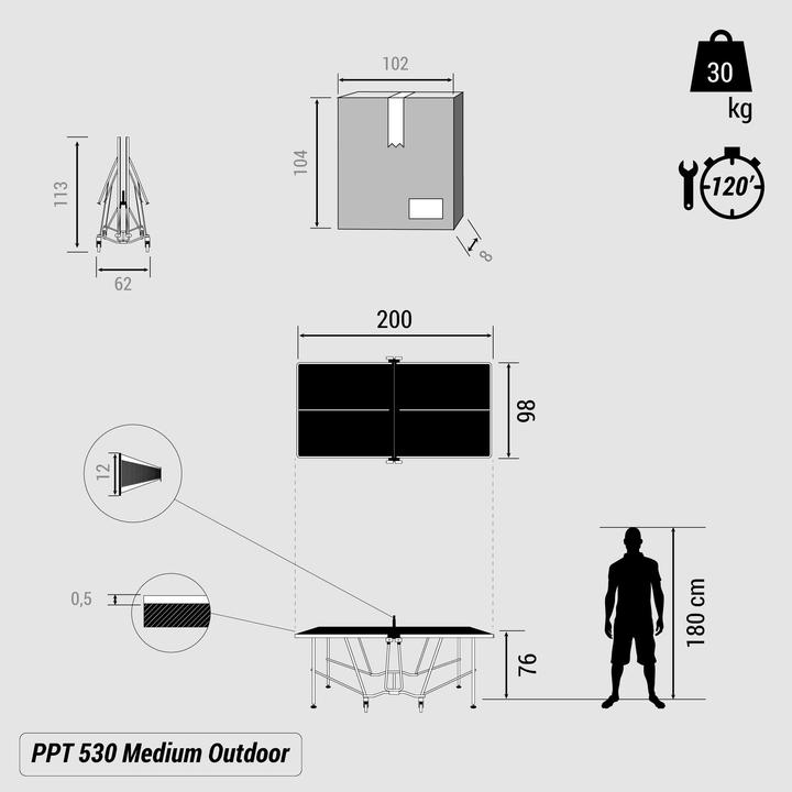 Produktbild Pongori PPT 530 MEDIUM