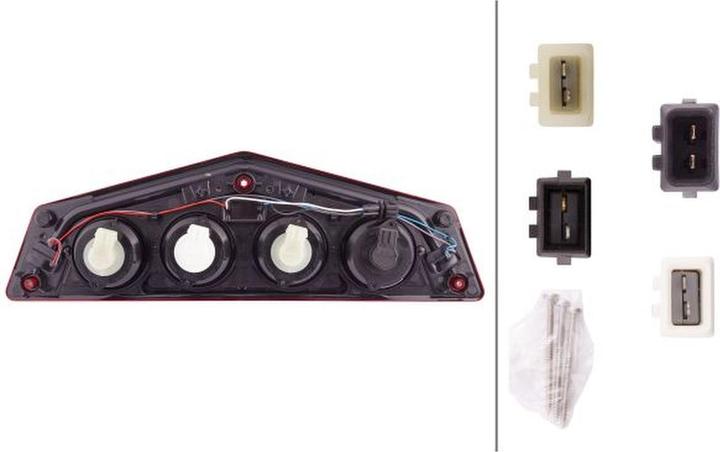 Produktbild Hella Rücklicht links mit Hybridtechnologie für HYMER