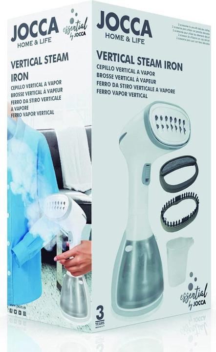 Actual product image Jocca Steam brush, vertical, 1500W, gray (25 g/min)