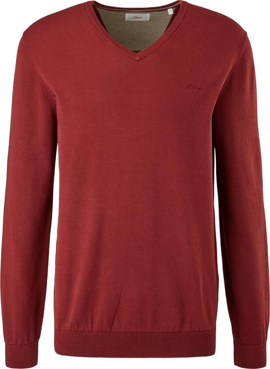 Actual product image s.Oliver Strickpullover Feinstrickpulli mit V-Ausschnitt (M)