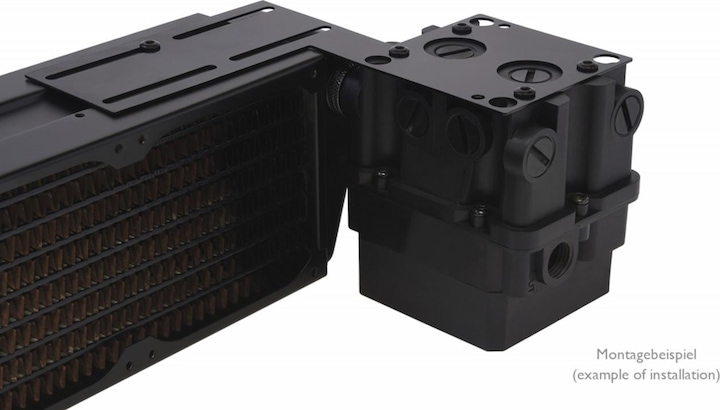 Actual product image Alphacool ES Reservoir 2U