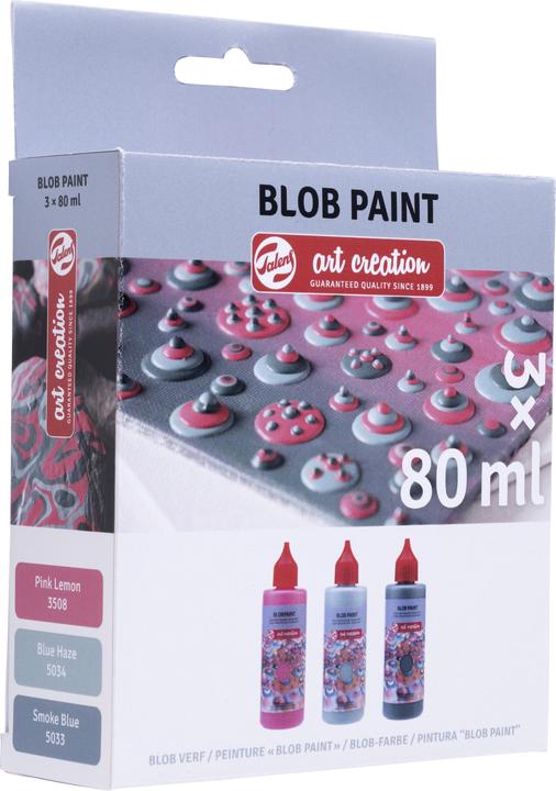 Productafbeelding Talens Blob Paint Pink, 3 Stk. (80 ml)