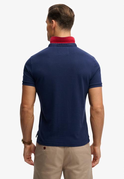 Produktbild Superdry Pique Monogram Kurzarm Polohemd (M)