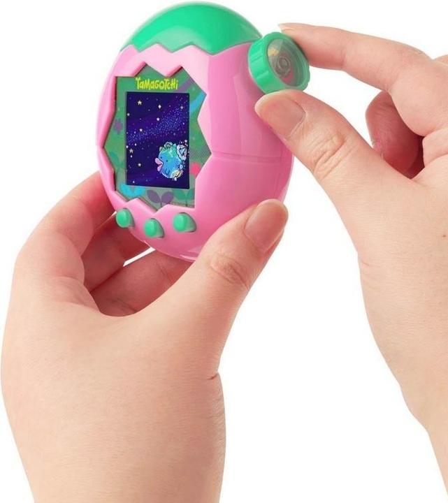 Actual product image Bandai Tamagotchi Paradise Land pink (English, Korean ...