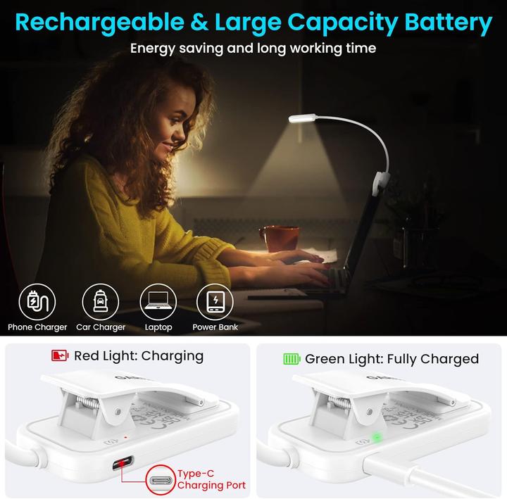 Actual product image Garite LED Reading Lamp Deluxe (11.50 cm, 60 lm)