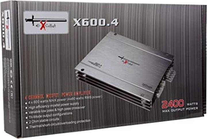 Produktbild Excalibur X600.4 Auto Versterker 4-kanaals (4-Kanal-Verstärker)