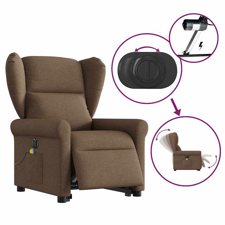 Image du produit vidaXL Massagesessel mit Aufstehhilfe
