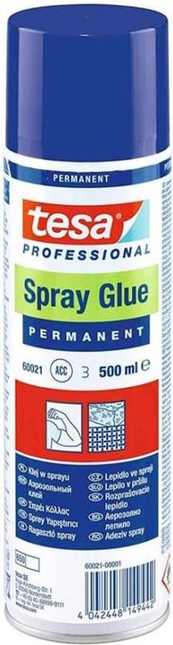 Produktbild tesa Sprühkleber PERMANENT, starker Klebstoff zum Sprühen, 300ml Dose (295 g, 300 ml)