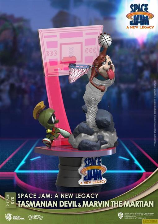 Actual product image Beast Kingdom Space Jam 2 D-Stage : Taz + Marvin