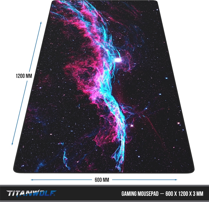 Actual product image Titanwolf Gaming Mauspad (3XL)