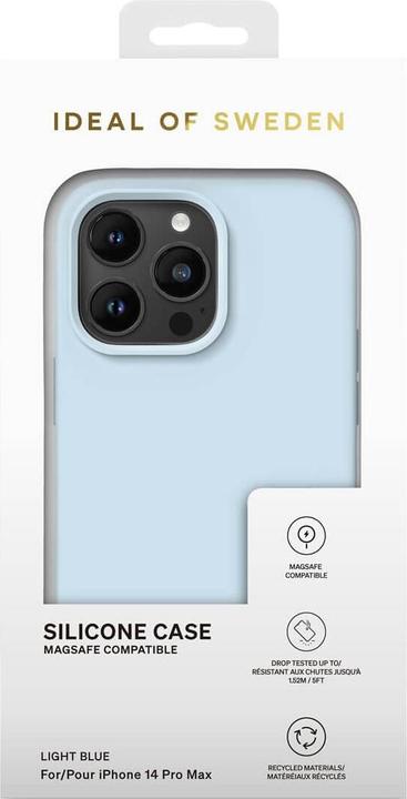 Immagine prodotto iDeal Of Sweden Coperchio in silicone Magsafe Designer Azzurro (Apple iPhone 14 Pro Max)