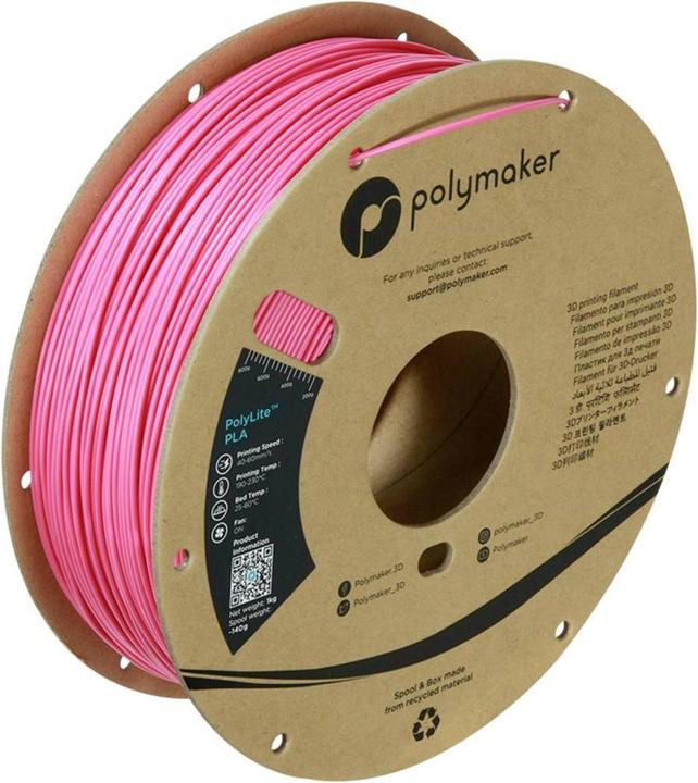 Immagine prodotto Polymaker PolyLite PLA (PLA, 1.75 mm, 1000 g, Viola)