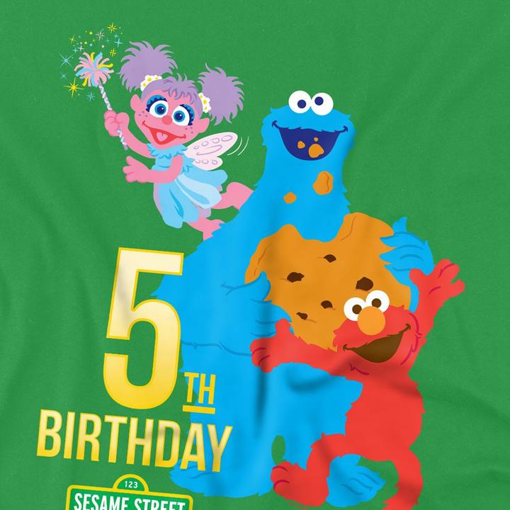 Produktbild Sesame Street TShirt 5. Geburtstag (XL)