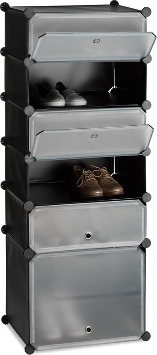 Actual product image Relaxdays Shoe Cabinet (49 x 36.5 x 126 cm)