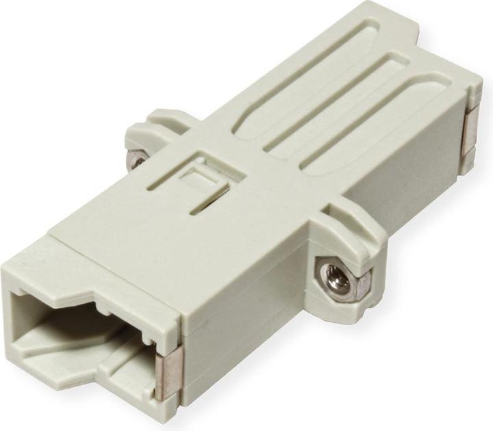 Produktbild Roline LWL-Kuppl.MM LSH/LSH splx. beige (Netzwerk Kupplung)