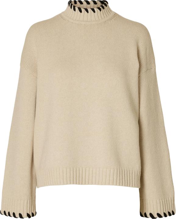 Immagine prodotto Selected Femme Langarm Pullover mit hohem Kragen (S)