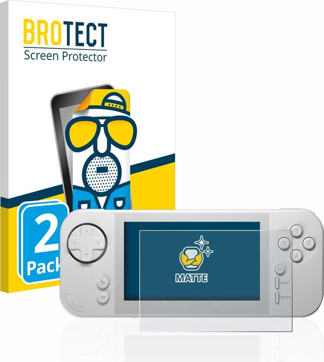 Produktbild BROTECT Entspiegelungs-Schutzfolie Displayschutz Matt (Evercade)