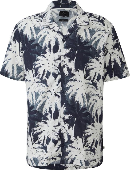 Immagine prodotto S.Oliver Hemd Resort Fit: Hemd mit All-over-Print (S)