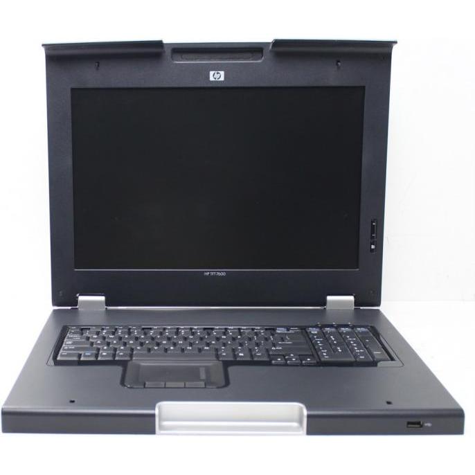 Thumbnail - HPE Monitor and Keyboard + 17 inch, Serverschrank Zubehör, Silber