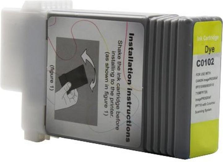 Actual product image Canon Pfi-102y (Y)