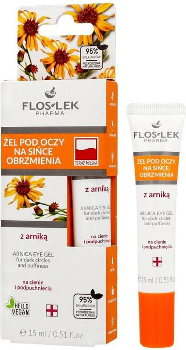 Image du produit FlosLek Pharma Soins des yeux (Gel pour le soin des yeux, 15 ml, Jour + nuit)