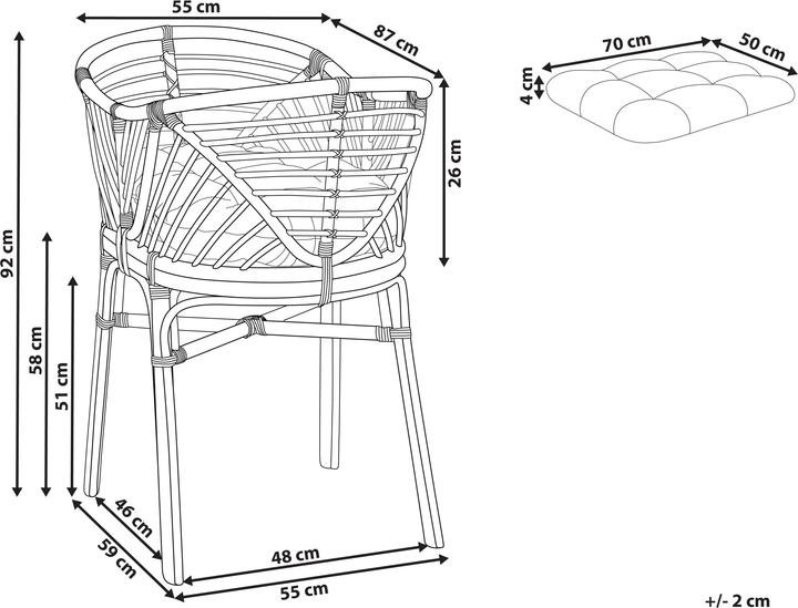 Produktbild Beliani Gruissan
