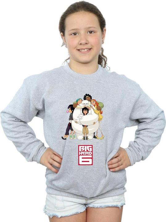 Produktbild Universal Textiles Mädchen Baymax Umarmung Sweatshirt (140, 146)