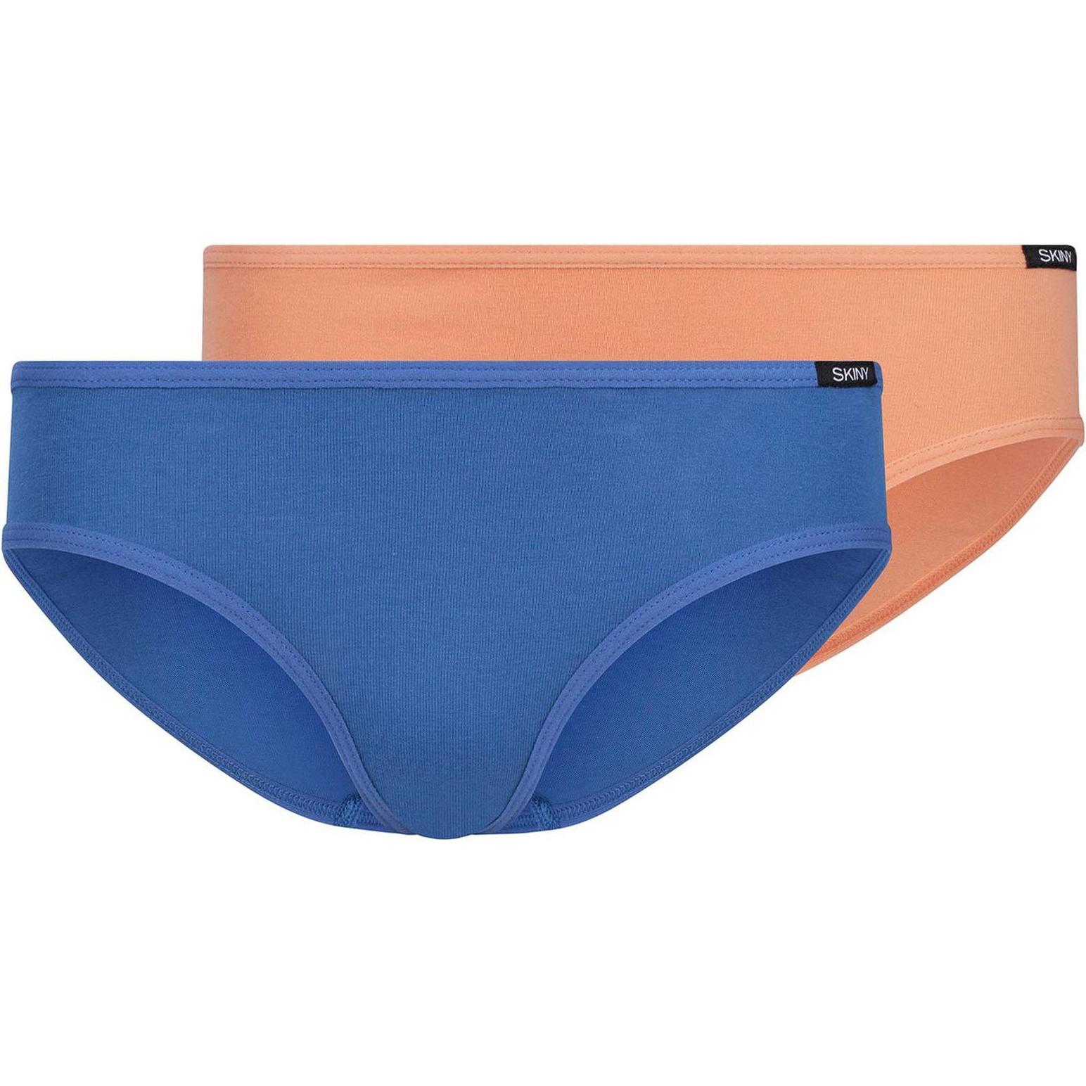 Skiny, Damen, Unterhosen, Slip Casual Stretch, Mehrfarbig, (140)