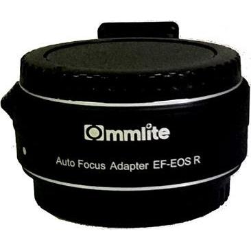 Thumbnail - Commlite Adapter Canon EF/EF's zu EOS R (Umkehrring, Canon RF, Canon R), Objektivkonverter, Schwarz, Silber