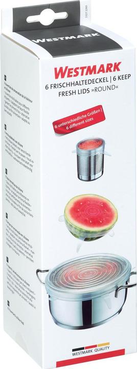 Produktbild Westmark Frischhaltedeckel 6er Set