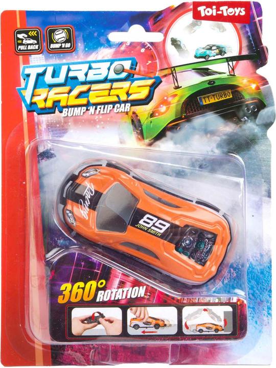Actual product image Toi-Toys Turbo Racer Stunt Auto Bump N Flip