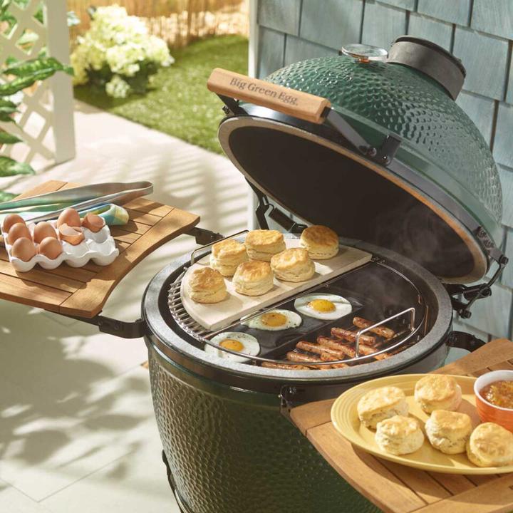 Actual product image Big Green Egg half-round convEGGtor Stone size L
