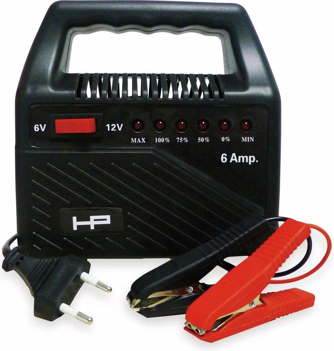 Actual product image HP Autozubehör Battery charger 6 AMP (12V, 6V, 6 A)