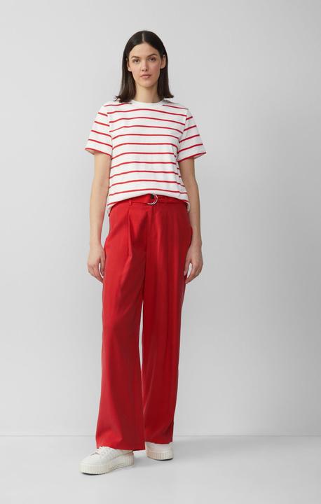 Actual product image S.Oliver Hose Wide-Leg-Hose aus Viskosemix mit Stoffgürtel (46)