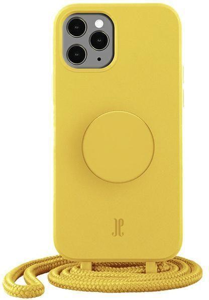 Just Elegance Etui JE PopGrip iPhone 11 Pro 5,8" żółty/rabbit's paw 30052 () (Apple iPhone 11 Pro)