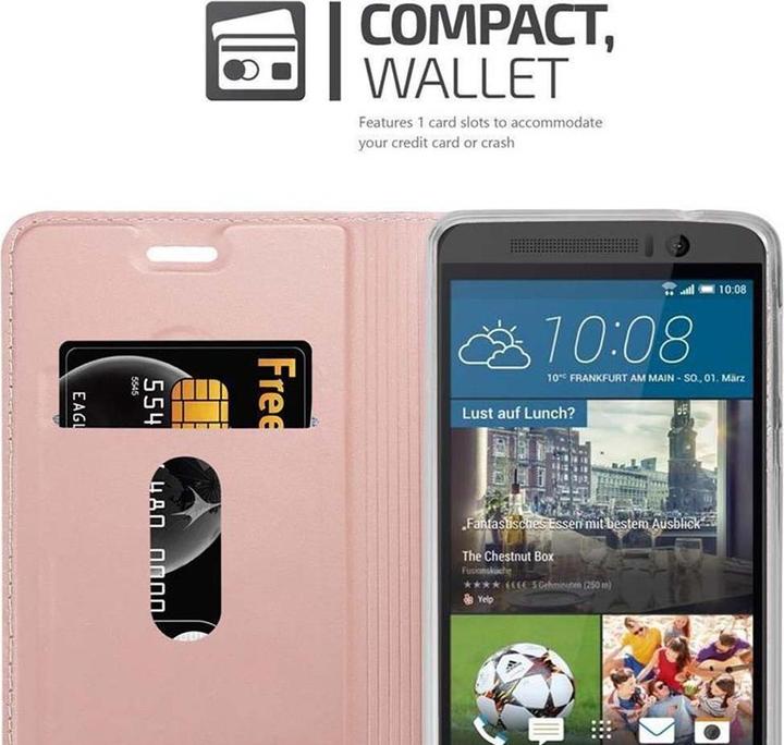 Actual product image Cadorabo Book Classy Style Cover (HTC One M9)
