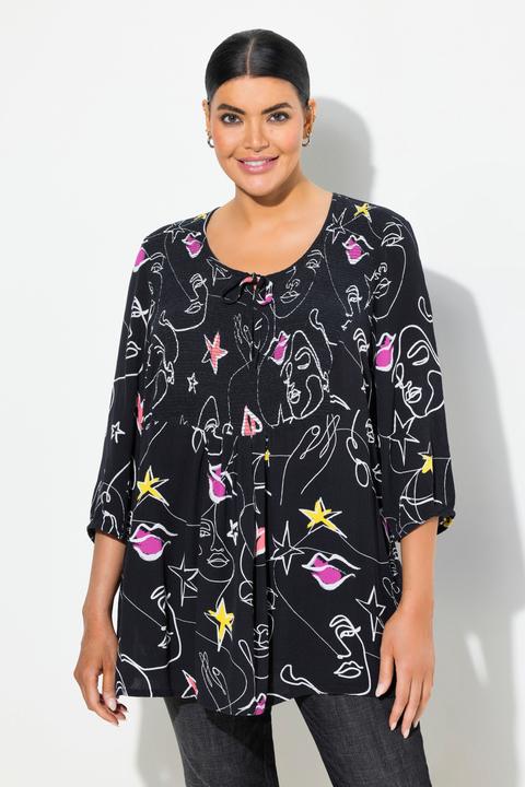 Produktbild Ulla Popken Smok-Bluse (50, 52)