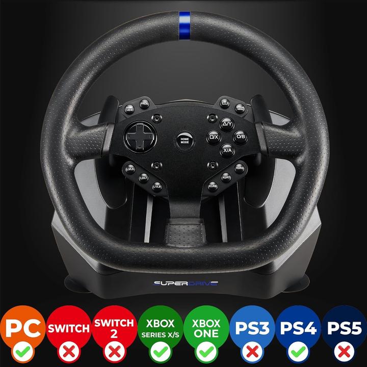 Immagine prodotto Subsonic Drive Pro Sport SV950 (PC, PS3, PS4, Switch, Xbox One S, Xbox One X, Xbox Series S, Xbox Series X)