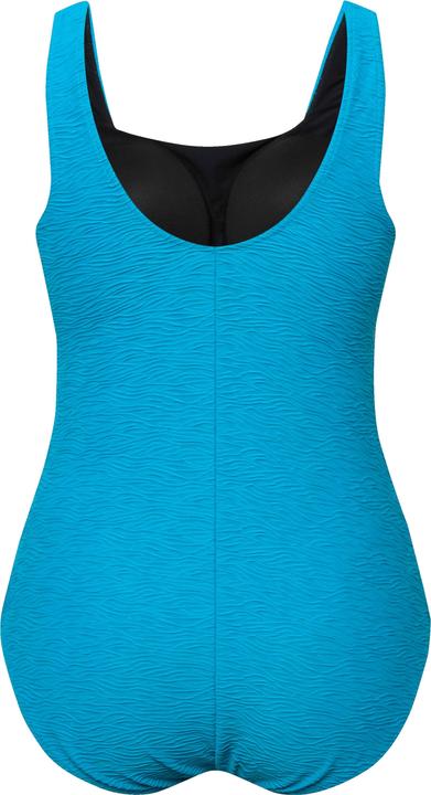 Produktbild Ulla Popken Badeanzug, Wellenstruktur, Softcups, Carree-Ausschnitt (50)